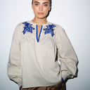 Gossia LuisaGo Blouse Creme Brown Stripes