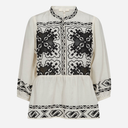 Gossia MadjaGO Blouse Creme - Black embrodery