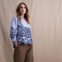 Gossia MeeGO Cao Blouse Blue Stripes