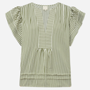 Gossia MinkaGO Jo Blouse Creme Army Stripes