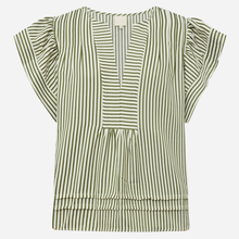 Gossia MinkaGO Jo Blouse Creme Army Stripes