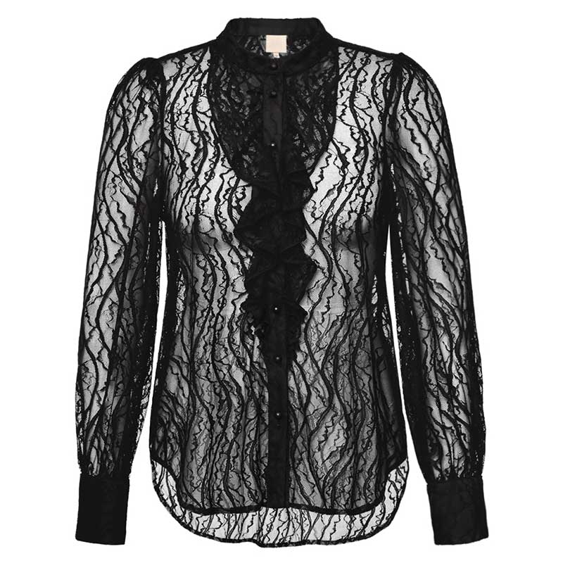 Gossia AngelicaGO JoJo Blouse Black - J BY J Fashion