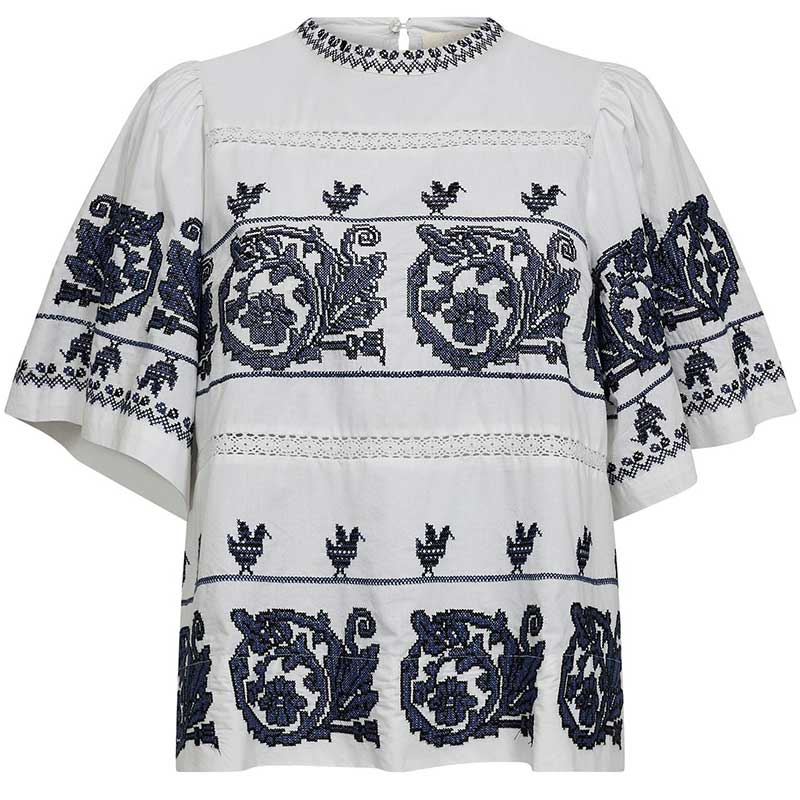 Gossia AnnimiGO Blouse White - Blue