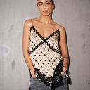 Gossia DagnyGO Jo Top Latte Black Dots - J BY J Fashion