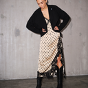 Gossia DahliaGO Mi Dress Latte Black Dots - J BY J Fashion