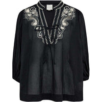 Gossia NouraGO Blouse Black-Creme