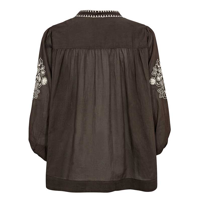 Gossia NouraGO Blouse Brown-Creme