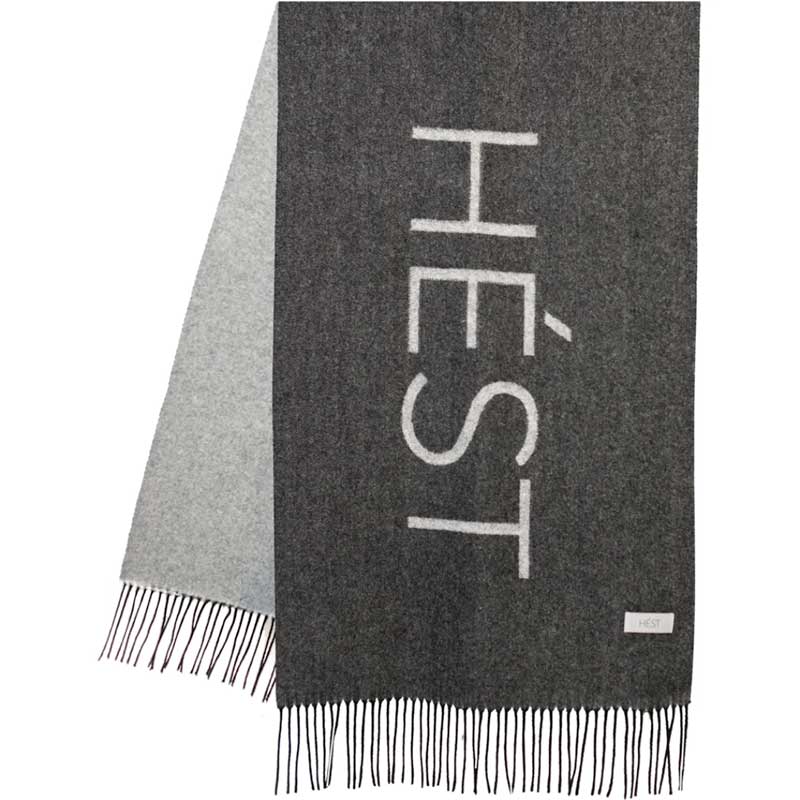 HÉST HS1034 SCARF MØRKEGRÅ