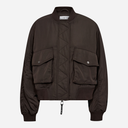 Haute L'Amitié Bailey Zipper Bomber Mocca