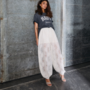 Haute L'Amitié Bella Lace Harem Pant Off-White