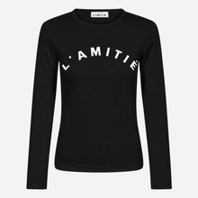 Haute L'Amitié Clean LS t-shirt i sort-1