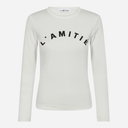 Haute L'Amitié Clean LS t-shirt i off white-1