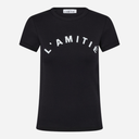 Haute L'Amitié Clean Logo Tee Black