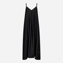 Haute L'Amitié Corsica Pleat Strap Dress Black