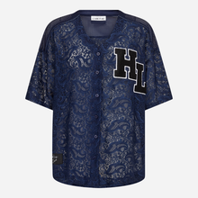 Haute L'Amitié Court Lace Tee Navy