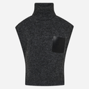 Haute L'Amitié Darcia Pocket Knit Vest Antracit Melange
