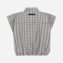 Haute L'Amitié Dinnie NS Mini Check Shirt Off-White/ Beige