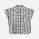 Haute L'Amitié Dinnie NS Mini Check Shirt Off-White/ Beige