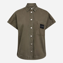 Haute L'Amitié Enigma NS Logo Shirt Mud