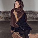 Haute L'Amitié Fur Neck accessory i brun-2