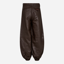 Haute L'Amitié Jasmin Leather bukser i brun-5