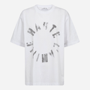 Haute L'Amitié Logo Circle Tee White