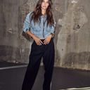 Haute L'Amitié Premiere Crop Pant Black