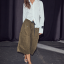 Haute L'Amitié Pull On shorts i army grøn-3