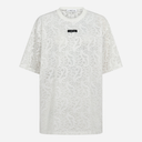 Haute L'Amitié Summer Lace Loose Tee White