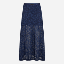 Haute L'Amitié Summer Lace Skirt Navy