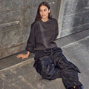 Haute L'Amitié Application Sweat Dark Grey