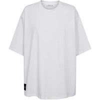 Haute L'Amitié Back Logo Loose Tee White/Black Print