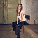 Haute L'Amitié Button Sleeve Shirt White