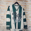 Haute L'Amitié Haute 24 Stripe Blouse Sporty Green/Pearl