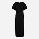 Haute L'Amitié Marise Drape Dress Black