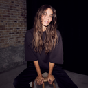 Haute L'Amitié Maxi Split SS Logo Sweat Antracit