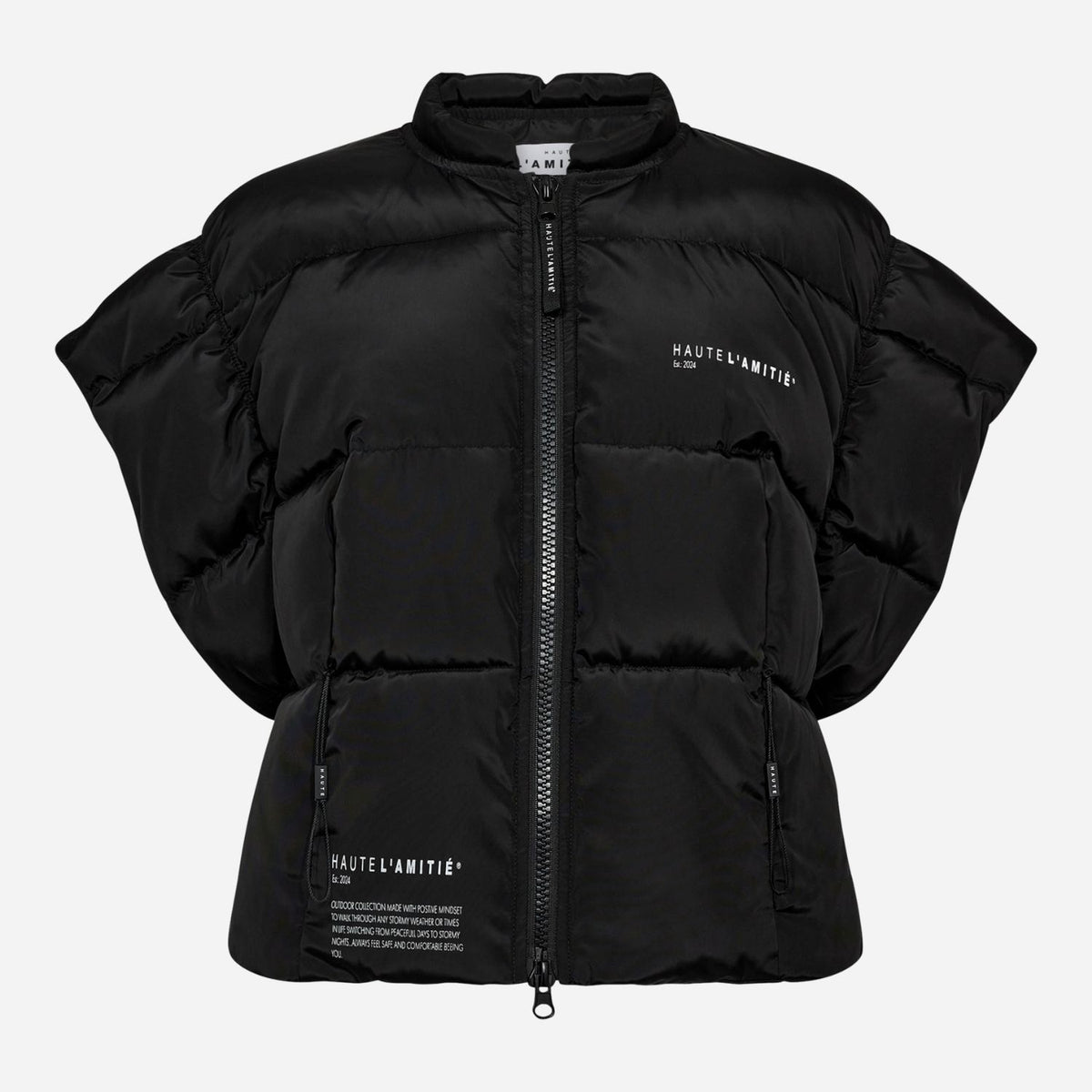 Haute L'Amitié Mount Puffer Vest Black