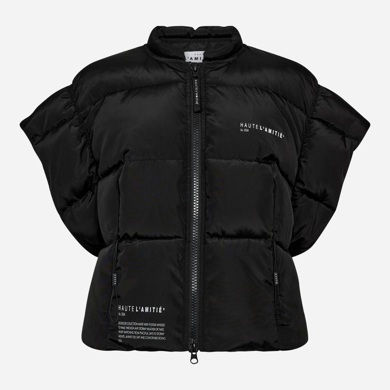 Haute L'Amitié Mount Puffer Vest Black