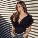 Haute L'Amitié New Funky Bodysuit Black