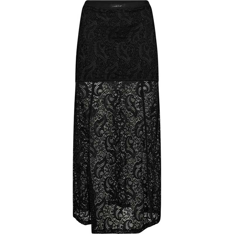Haute L'Amitié New Lace Skirt Black
