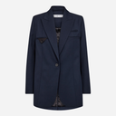 Haute L'Amitié Premiere Oversize Triangle Blazer Navy - J BY J Fashion