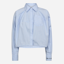 Haute L'Amitié Sophie Stripe shirt Pale Blue