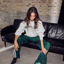 Haute L'Amitié Studio Logo Sweat Pearl Melange