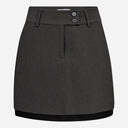 Haute L'Amitié Emerald Crop Skirt Grey