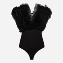 Haute L'Amitié New Funky Bodysuit Black