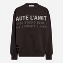 Haute L'Amitié Studio Logo Sweat Antracit