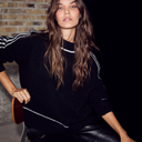 Haute L'Amitié Toby Line O-Neck Grey Melange/Black