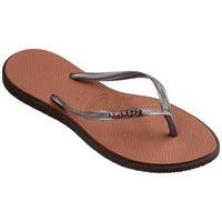 Havaianas Slim Point Sandal Dark Brown