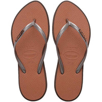 Havaianas Slim Point Sandal Dark Brown