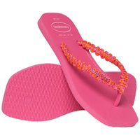 Havaianas Slim Square Boho Sandal Pink Flux